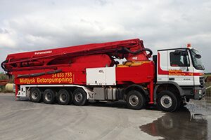 Pumper Midtjysk Betonpumpning